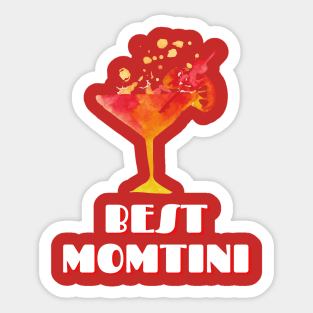 Best Momtini, Funny Typography design, Happy Mother's Day, Best Mom, Gift For Mom, Gift For Mom To Be, Gift For Her, Mother's Day gift, Trendy Sticker